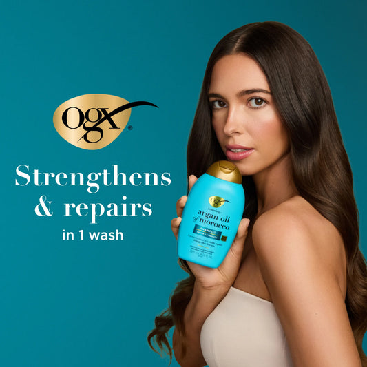 OGX Argan Oil of Morocco Shampoo – 385ml Sulfate-Free Nourishing Hair Care