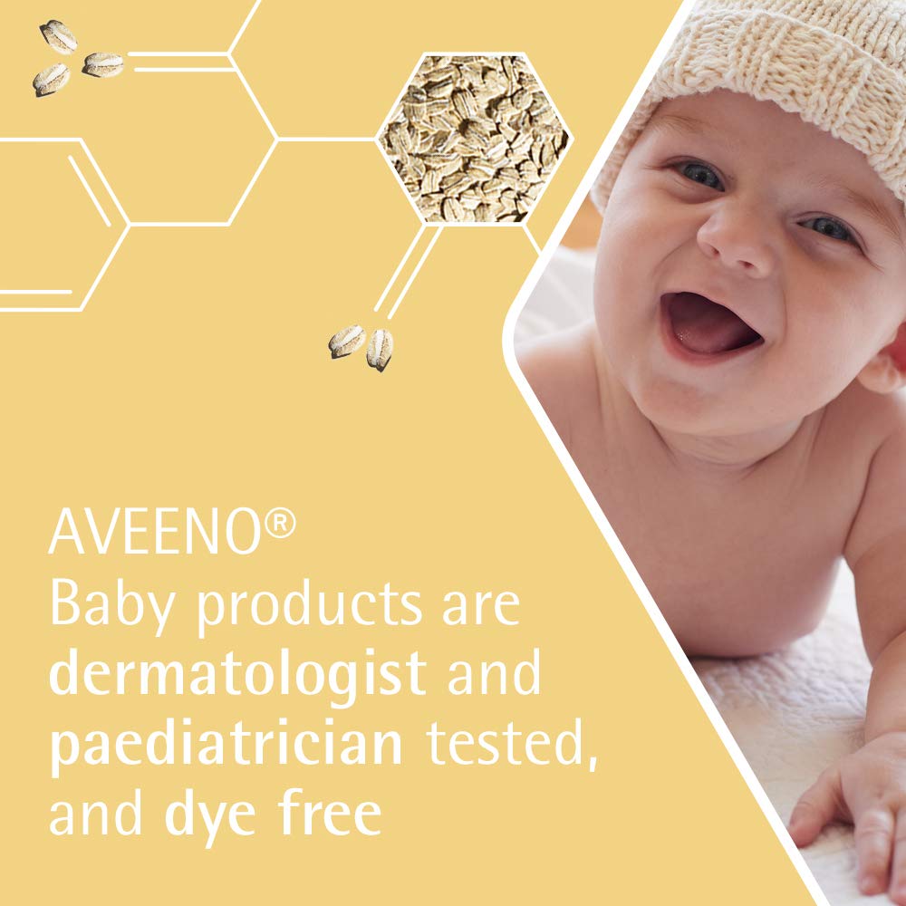 Aveeno Baby Daily Care Hair & Body Wash โ Gentle Cleanser for Baby Skin & Hair
