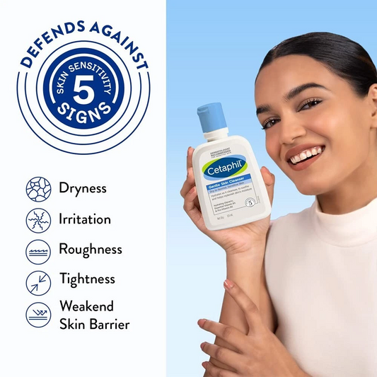 Cetaphil Gentle Skin Cleanser for Dry to Normal, Sensitive Skin – Face Wash 125ml