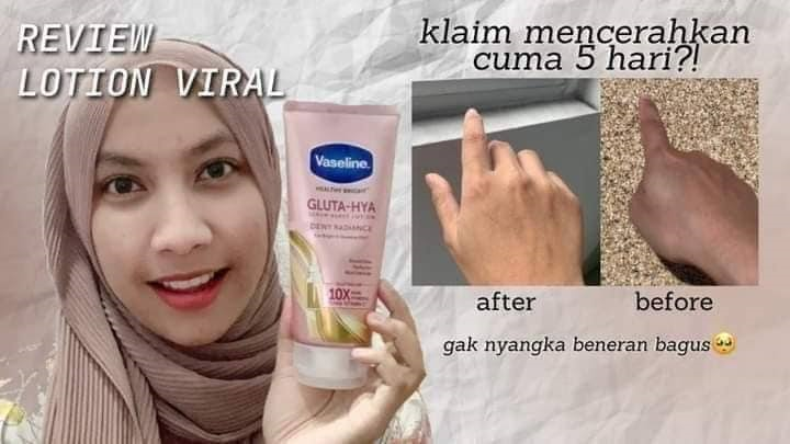 Vaseline Gluta-Hya Body Lotion – Dewy Radiance
