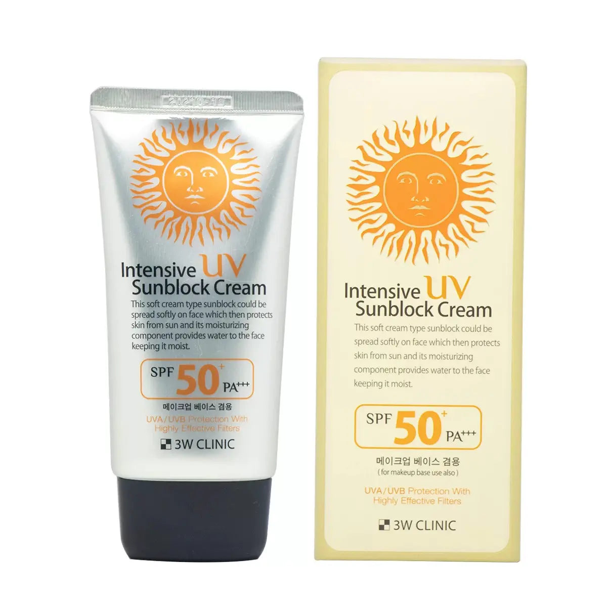 3W Clinic Sunblock SPF50+ PA+++ – Moisturizing Sunscreen