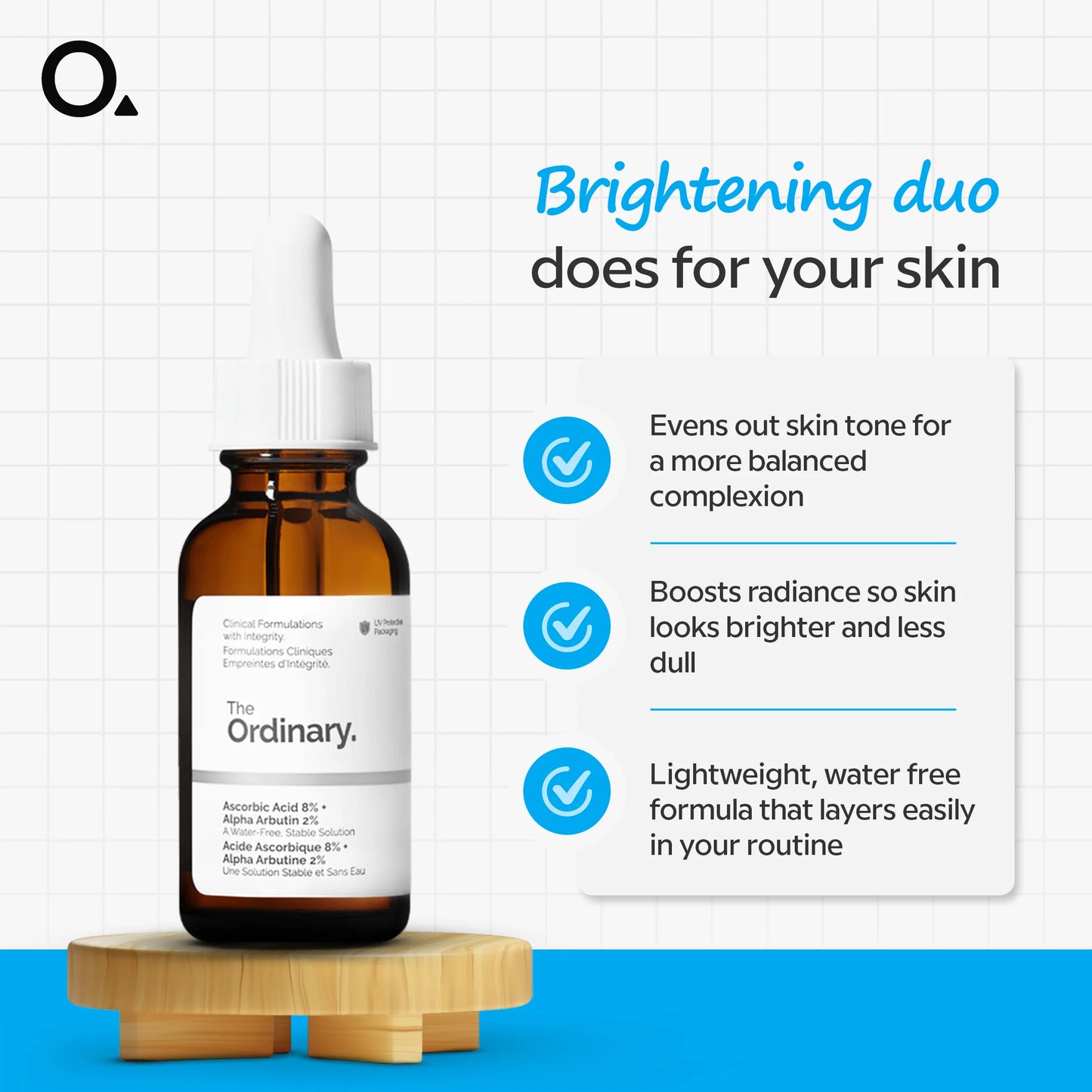 The Ordinary Ascorbic Acid 8% + Alpha Arbutin 2% – Brightening Serum