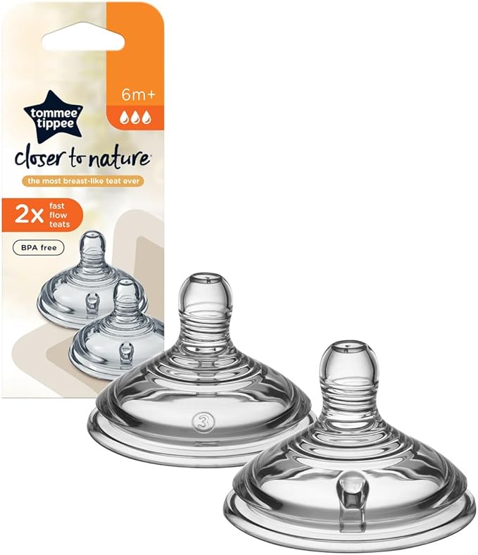 Tommee Tippee Advanced Anti-Colic Bottle Teats – 2 Pack