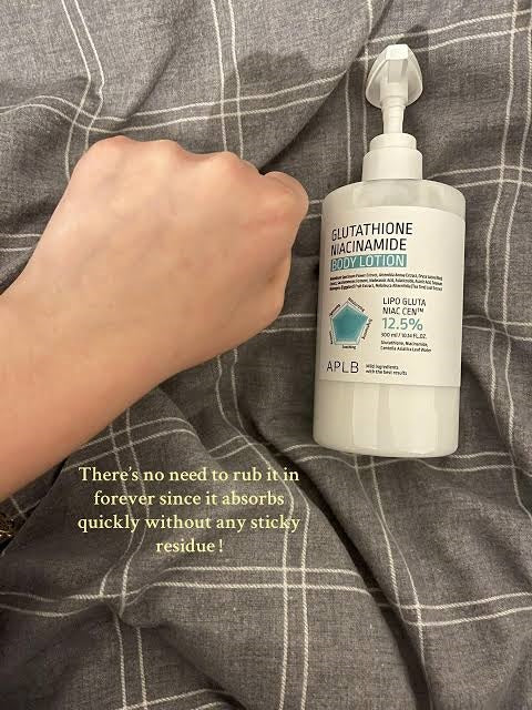 APLB Glutathione Body Lotion – Brightening & Moisturizing