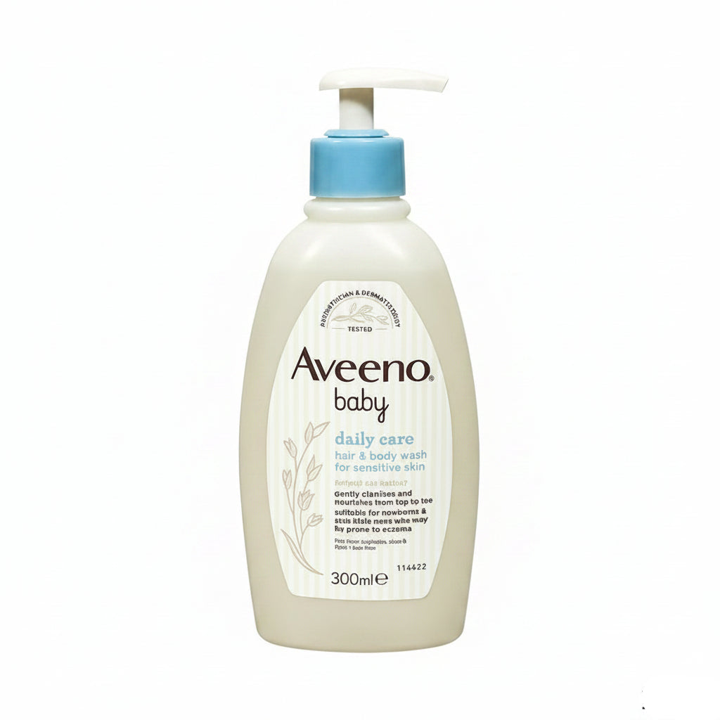 Aveeno Baby Daily Care Hair & Body Wash – Gentle Cleanser for Baby Skin & Hair