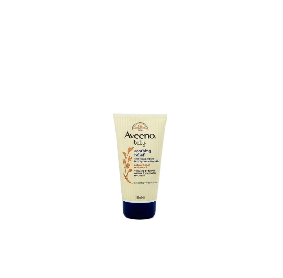Aveeno Baby Soothing Relief Emollient Cream – Moisturizing & Soothing Baby Cream