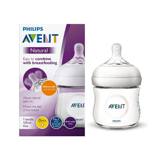 Philips Avent Natural Response Baby Bottle – BPA Free Plastic Feeding Bottle