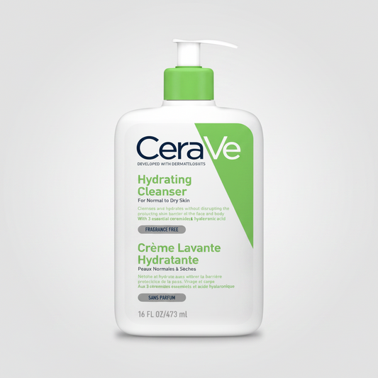 CeraVe Hydrating Cleanser – Non-Foaming Face Wash for Normal to Dry Skin