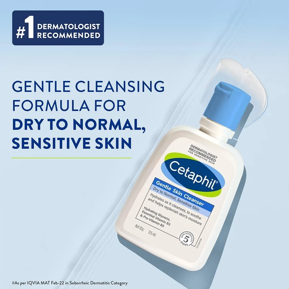 Cetaphil Gentle Cleanser – Face Wash for Sensitive Skin
