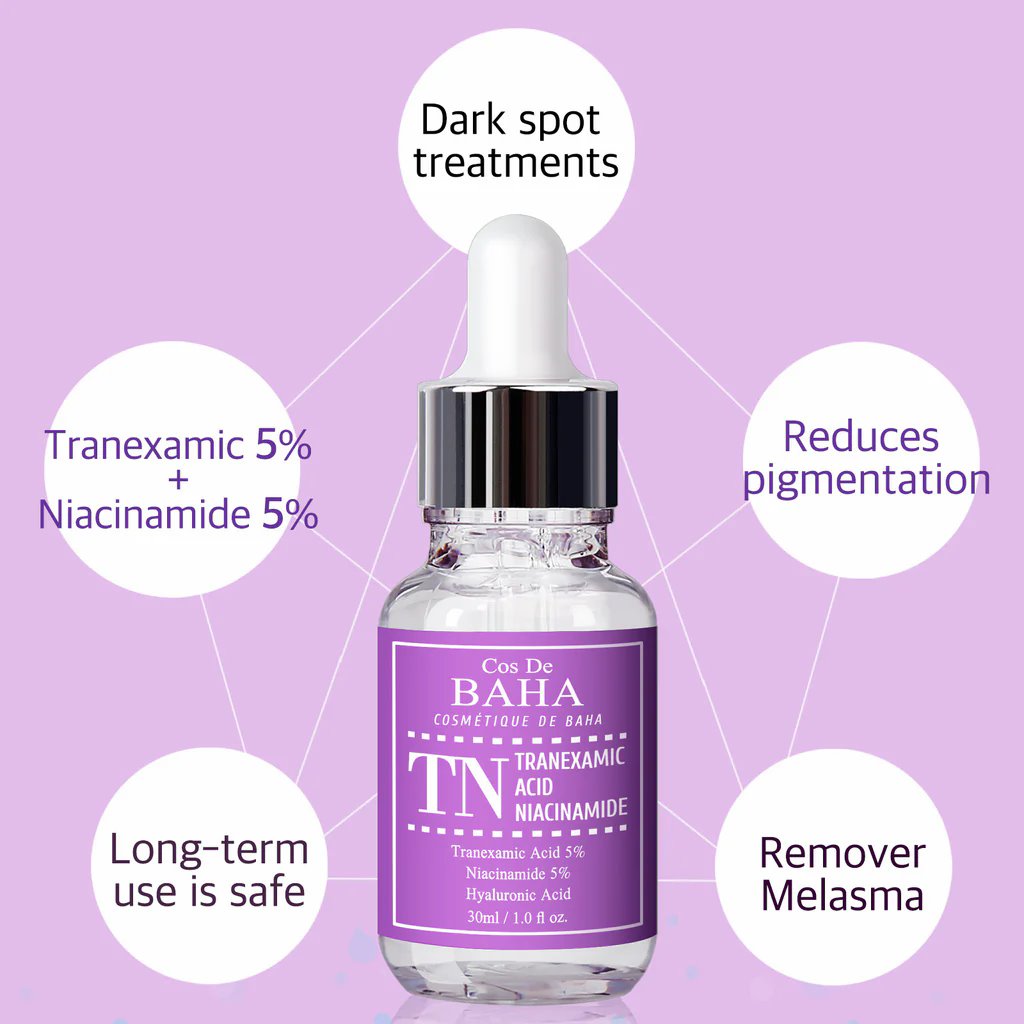 Cos De BAHA Tranexamic Acid 5% Serum – Dark Spot & Brightening Care Serum