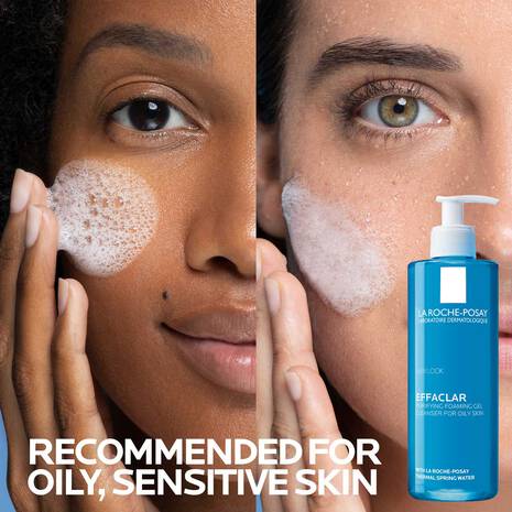 La Roche-Posay Effaclar Gel Facial Wash – Oily Skin Cleanser