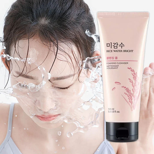 The Face Shop Rice Water Bright Cleansing Foam – Brightening Face Wash 150ml