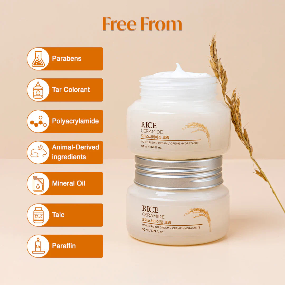 The Face Shop Rice Ceramide Cream – Deep Hydration Face Cream