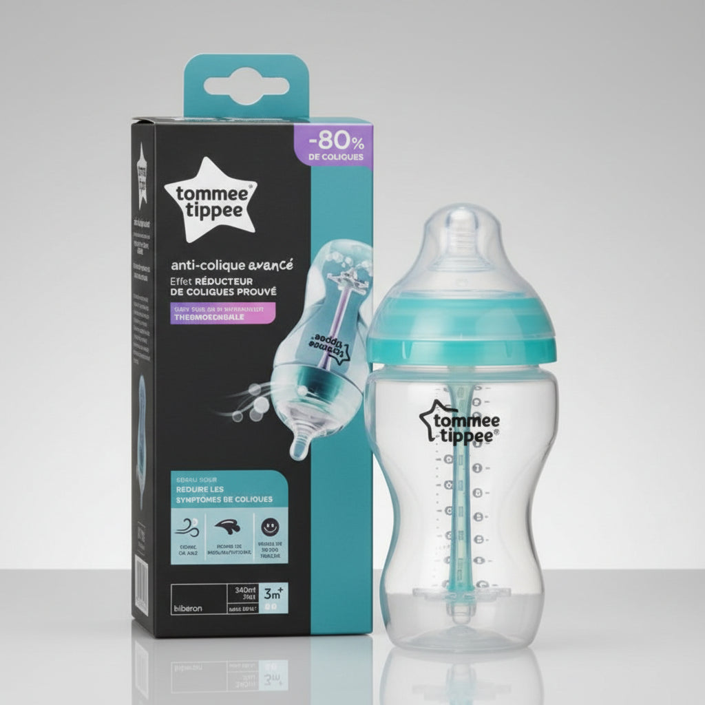 Tommee Tippee Advanced Anti-Colic Baby Bottle – BPA-Free Feeding Bottle