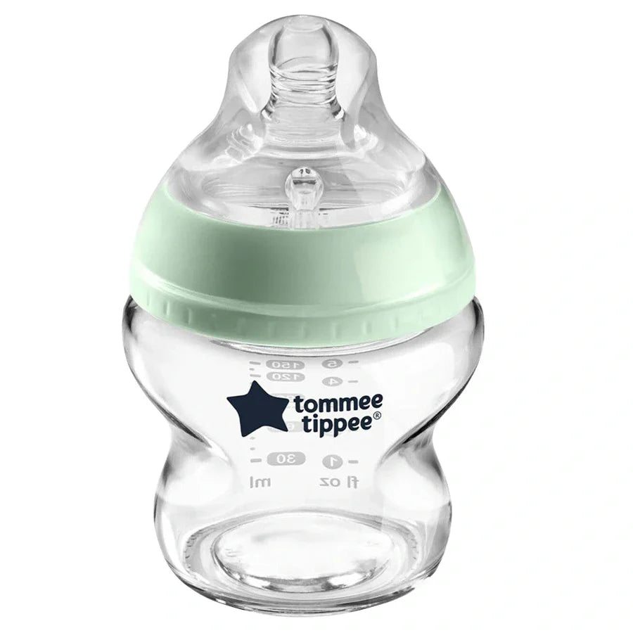 Tommee Tippee Closer to Nature Glass Baby Bottle – Premium Glass Feeder