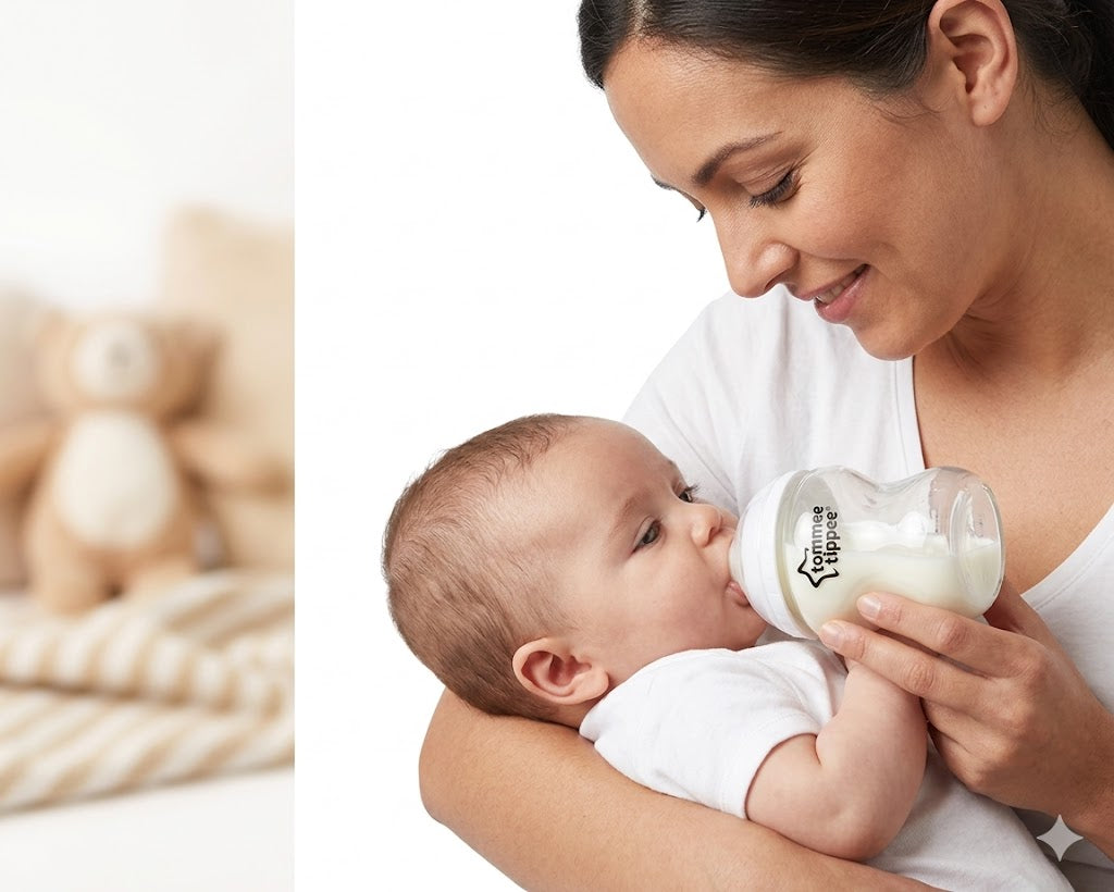 Tommee Tippee Closer to Nature Glass Baby Bottle – Premium Glass Feeder