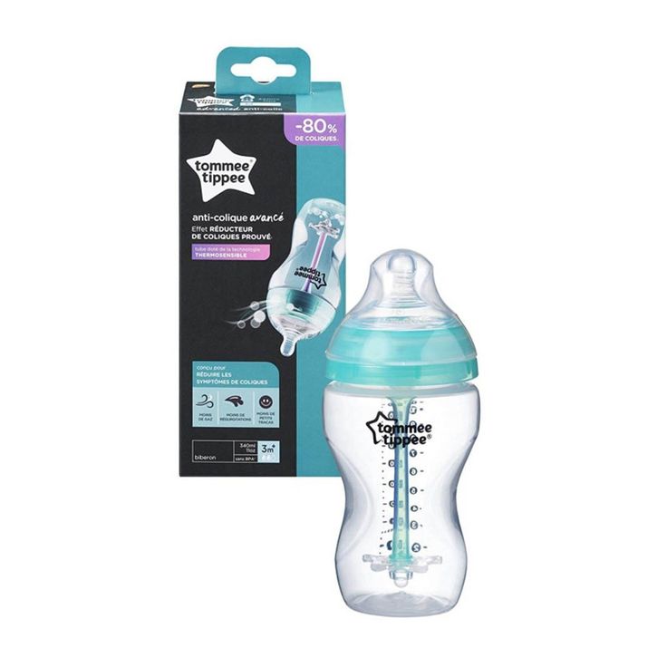 Tommee Tippee Advanced Anti-Colic Baby Bottle – BPA-Free Feeding Bottle