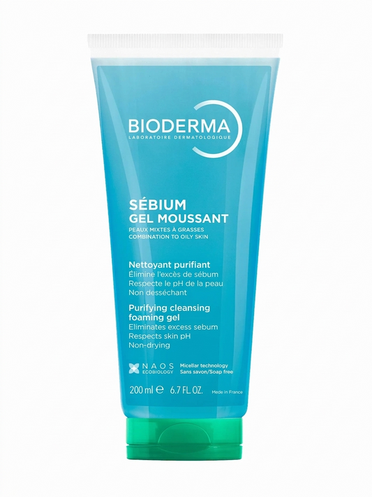 Bioderma Sebium Gel Moussant – Purifying Cleanser for Oily Skin