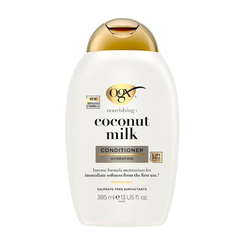 OGX Nourishing + Coconut Milk Conditioner – Strengthening & Hydrating Hair Conditioner