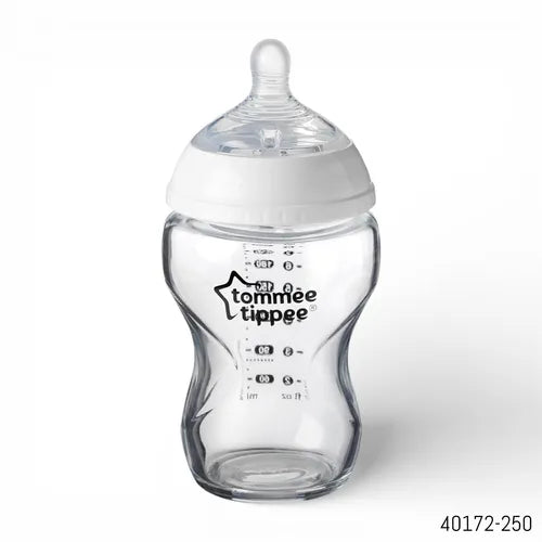 Tommee Tippee Closer to Nature Glass Baby Bottle – Premium Glass Feeder